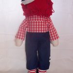15″ Raggedy Andy Traditional Back