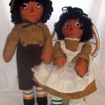 15" Raggedy Ann & Andy Set Ethnic Front