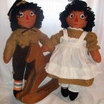 20" Raggedy Ann & Andy Set Ethnic Front