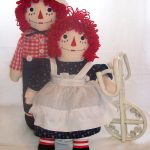 25″ Raggedy Ann & Andy Set Traditional Front